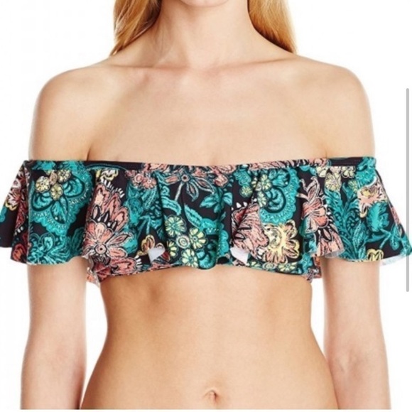 NWT Splendid Farmhouse Floral Swimwear Top - Picture 1 of 16